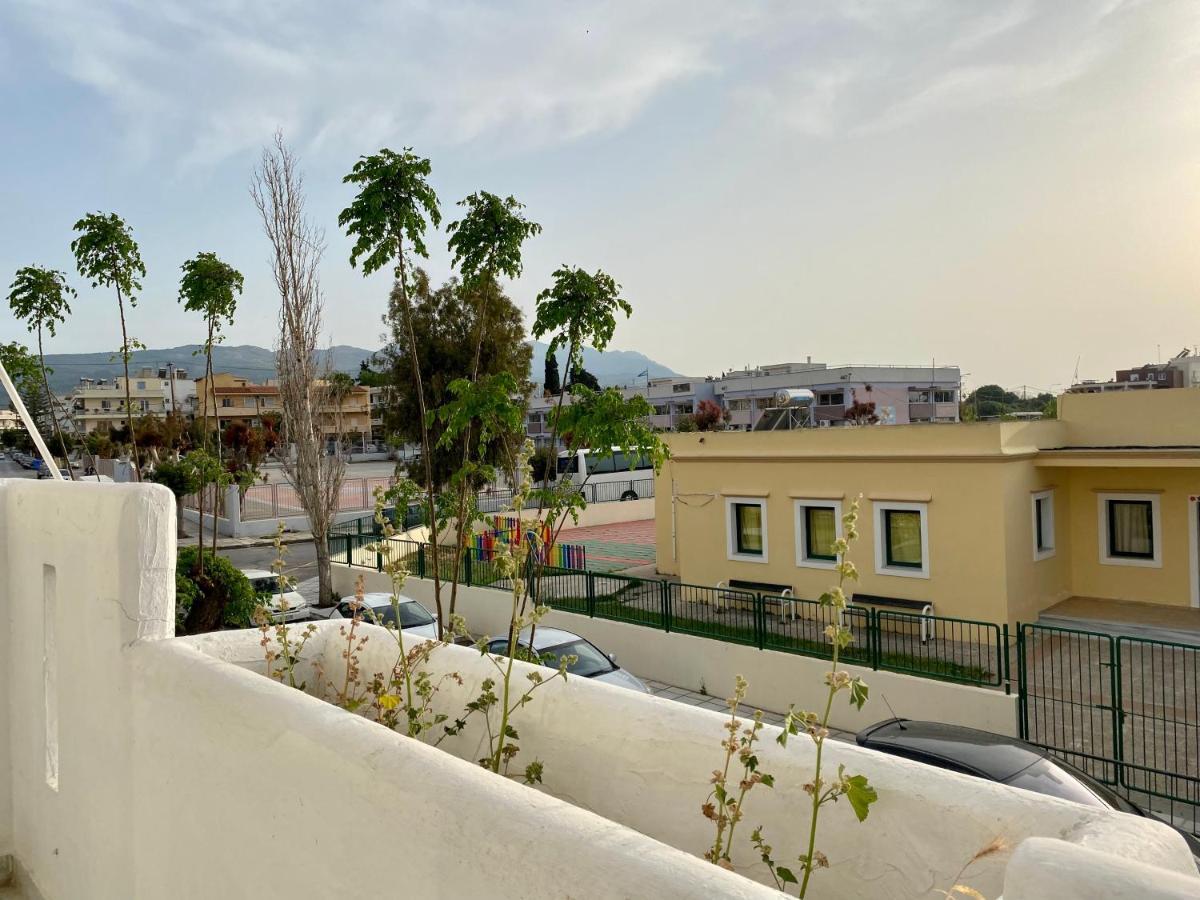 Central, Sunny & Spacious Apartment, In Kos, "1" Luaran gambar