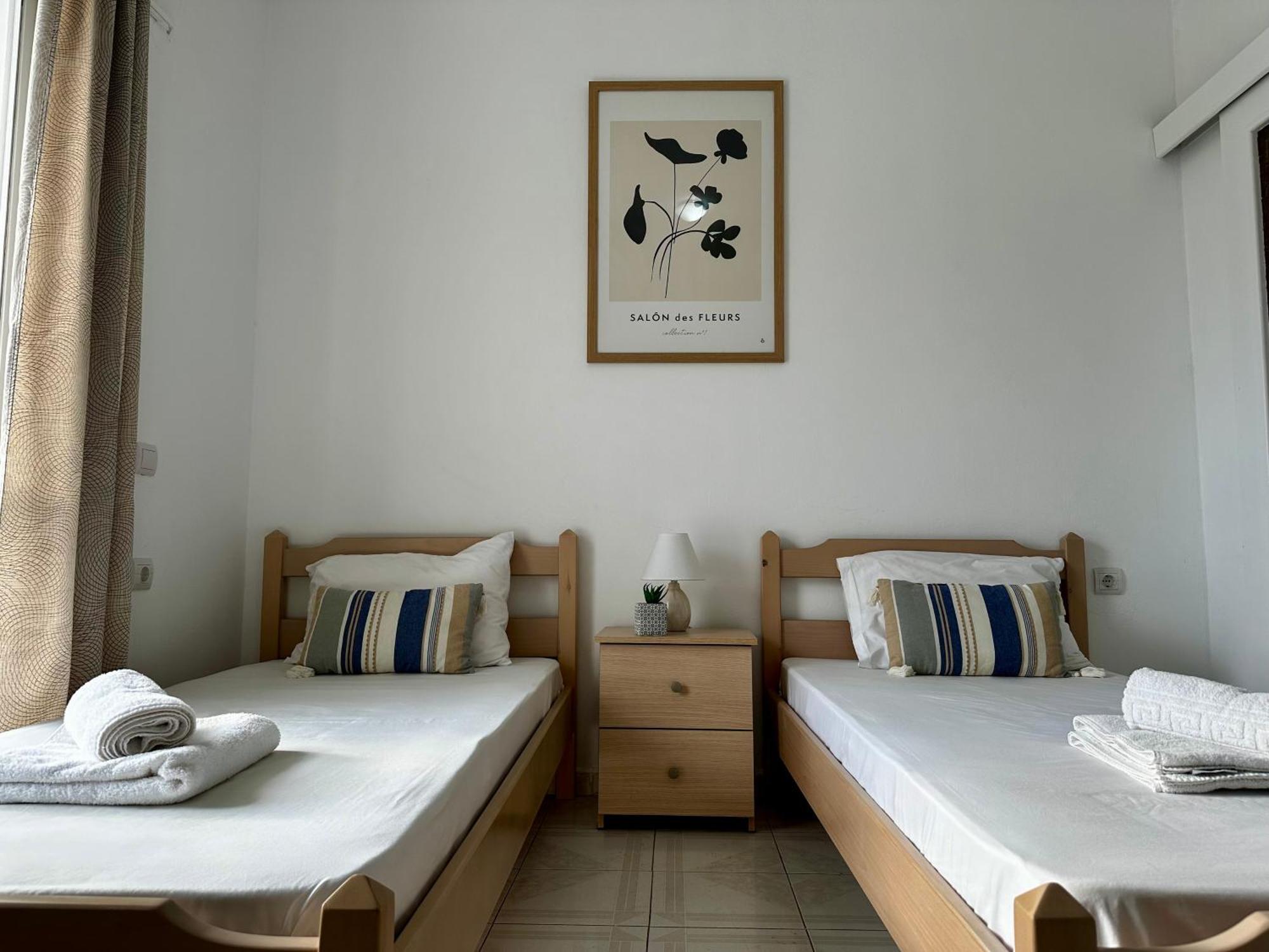 Central, Sunny & Spacious Apartment, In Kos, "1" Luaran gambar